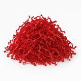 Vibrant Red Crinkle Shred Paper for Gift Wrapping